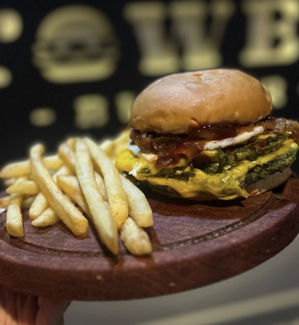 Burger Onion Veggie
